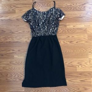 Vintage 1950s Cocktail Dress, size Small